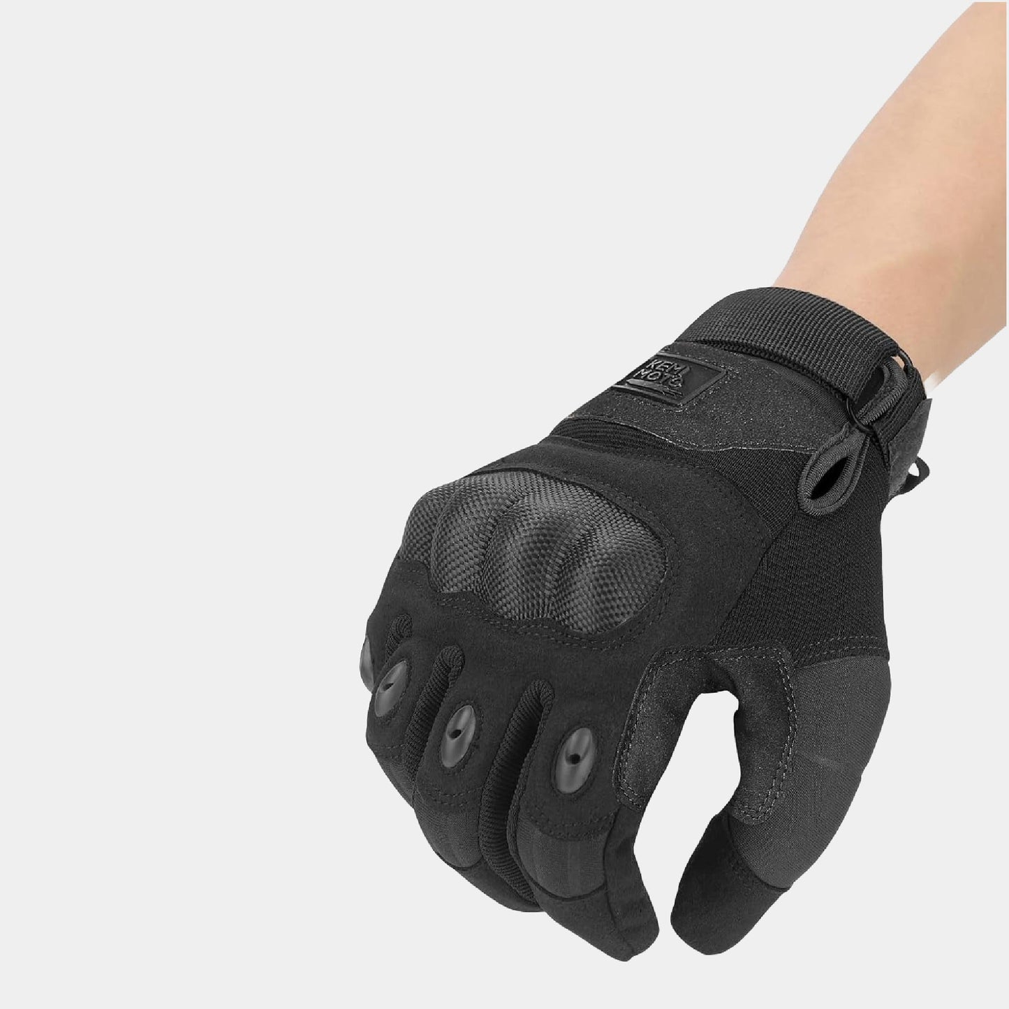 Prospeed Tactical Motorcycle Gloves – Touchscreen, Hard Shell & Palm Padding