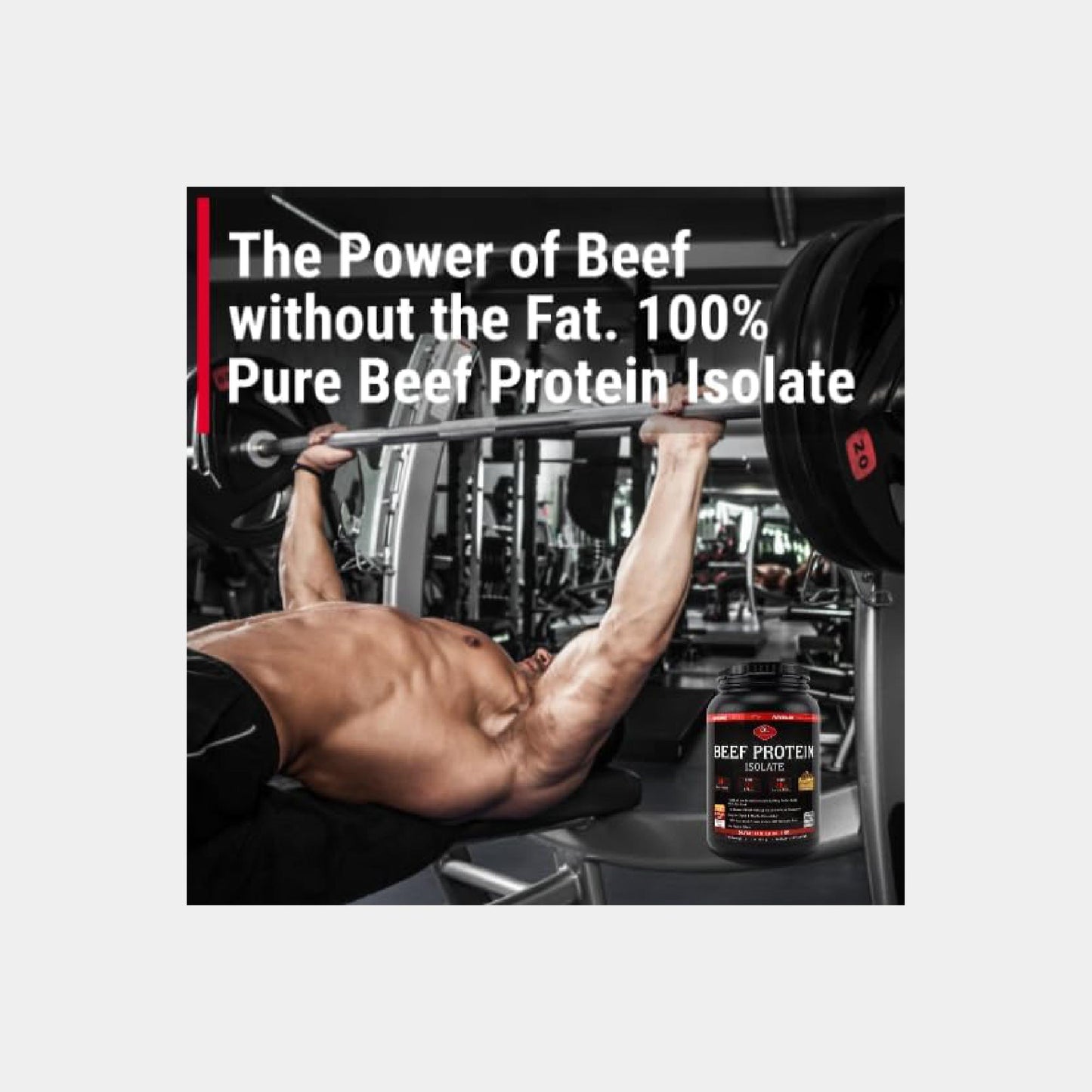 Olympian Labs Beef Protein Isolate Powder – 24g Protein