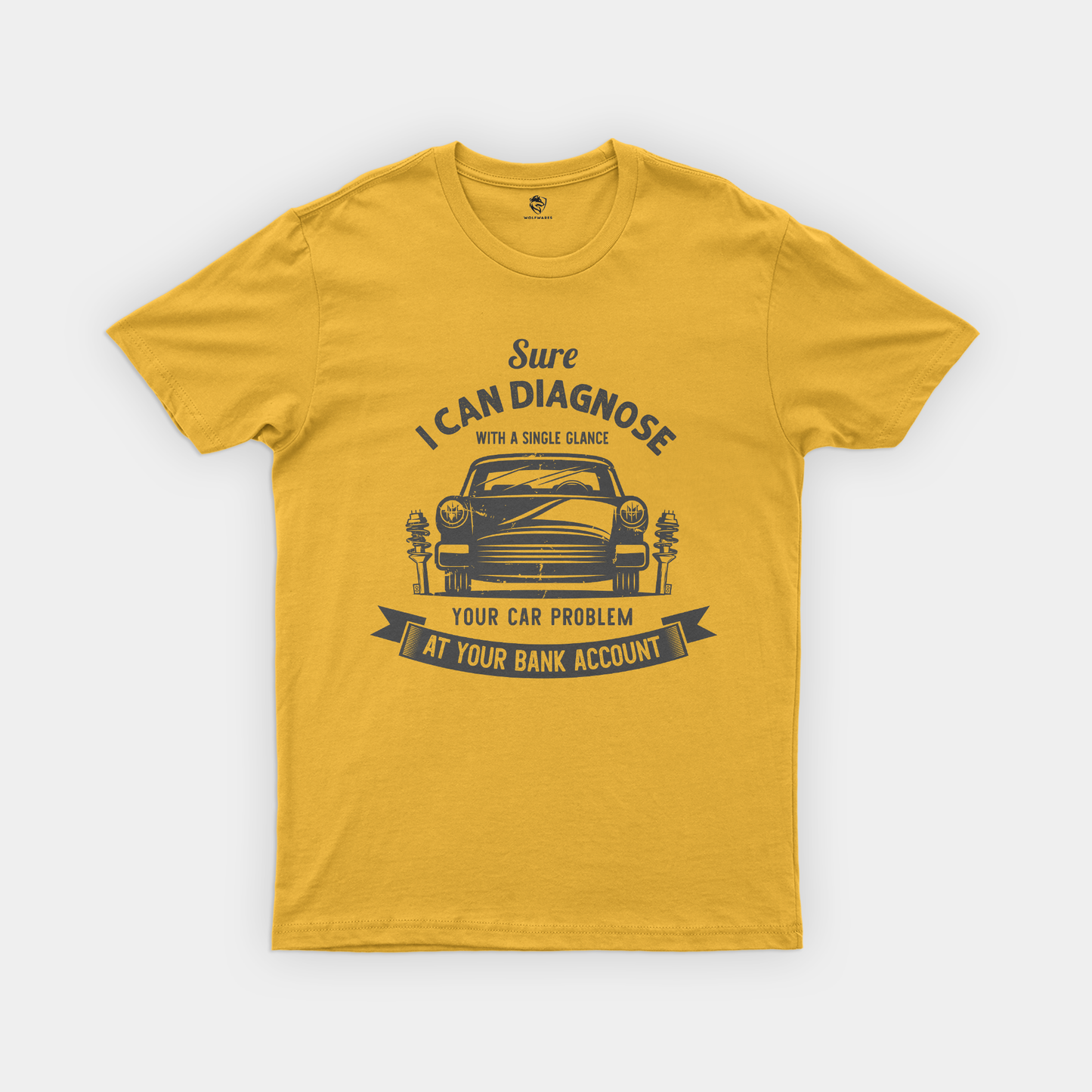 Gifts for Car Mechanics Collection | Bring Laughter to the Garage - Sure, I Can Diagnose Your Car Problem with a Single Glance!