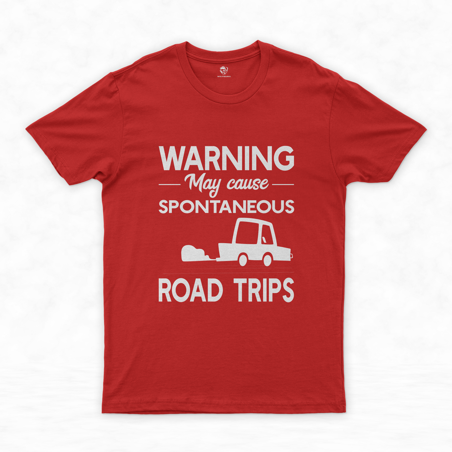 On the Road Again: Cool Camping T- Shirt for Travel Mavericks