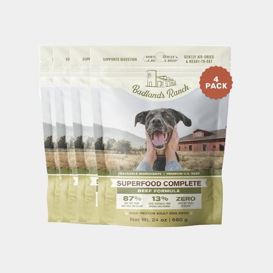 Katherine Heigl Superfood Adult Dog Food – Air-Dried Beef, High Protein & Zero Fillers