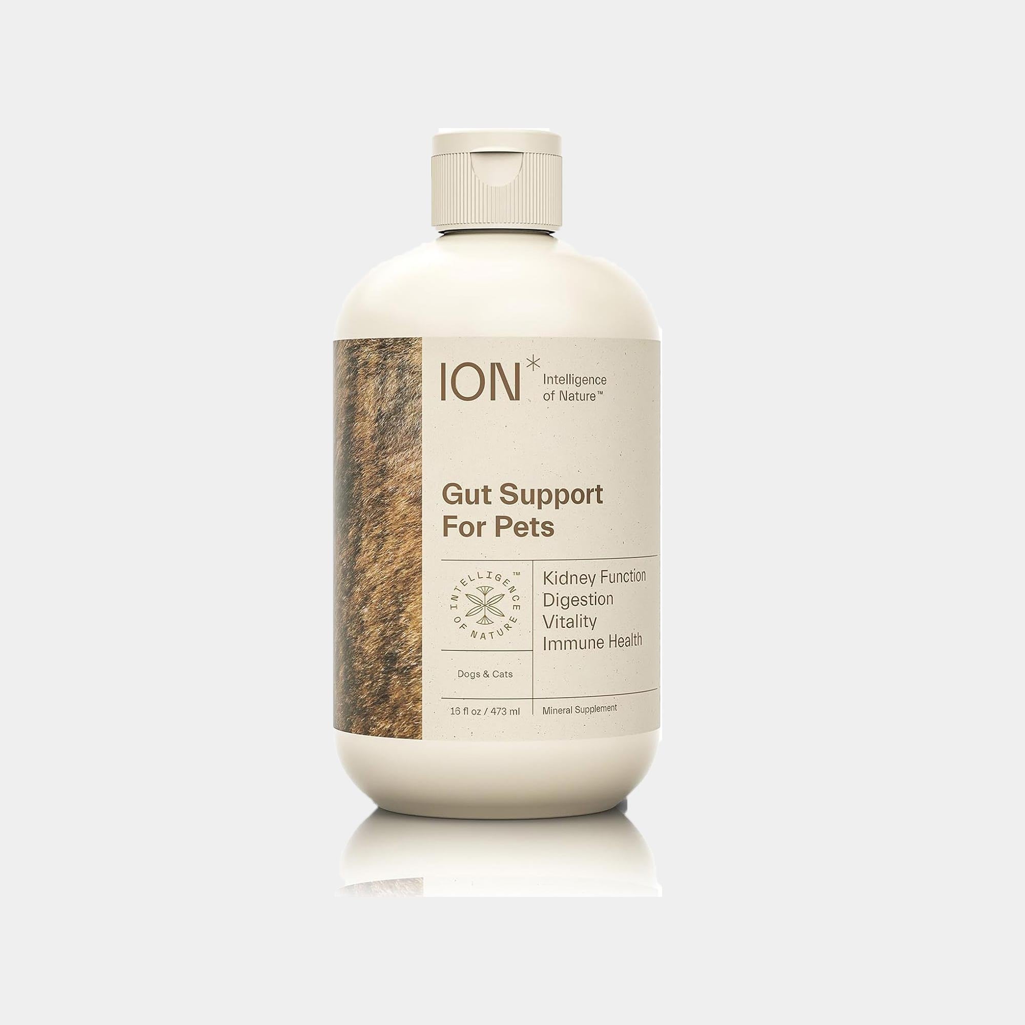 ION Gut Support Liquid Probiotics for Pets – Digestive, Skin & Immune Health for Dogs & Cats