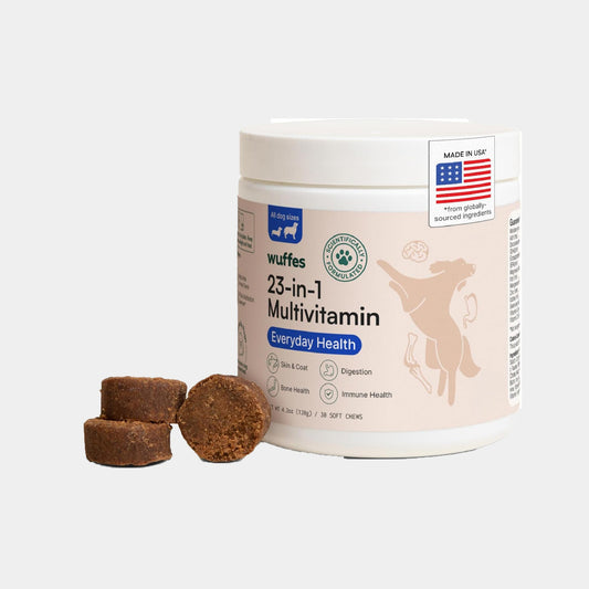 Wuffes 23-in-1 Dog Multivitamin Soft Chews - 30 soft chews