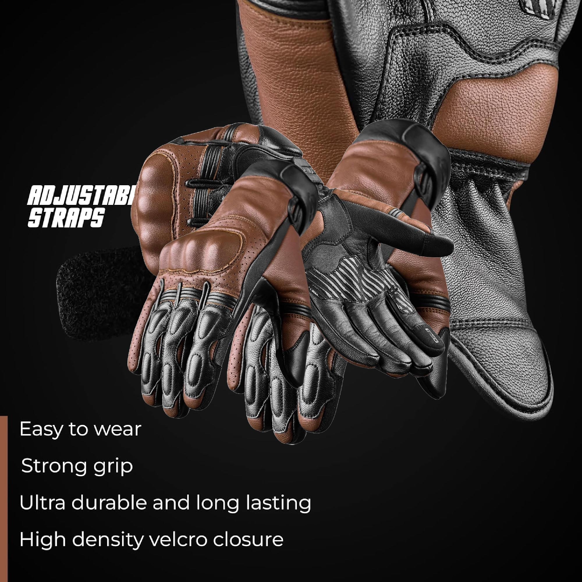 Prospeed Premium Riding Gloves – Leather, Protective & Breathable