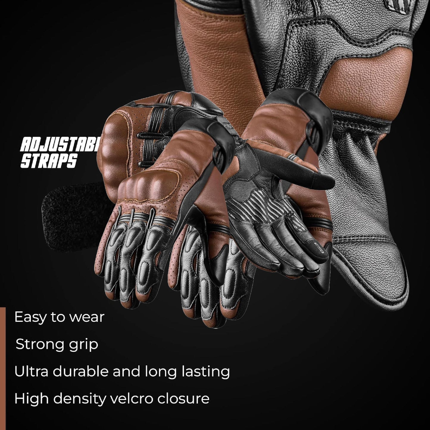 Prospeed Premium Riding Gloves – Leather, Protective & Breathable