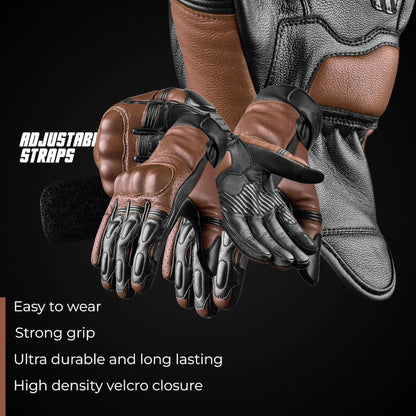 Prospeed Premium Riding Gloves – Leather, Protective & Breathable