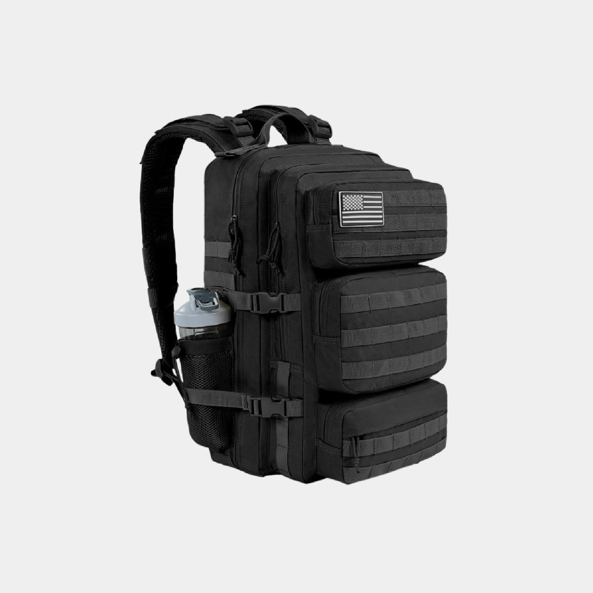 50L Military Tactical Backpack – Heavy Duty, Water Resistant, 3-Day Assault Pack for Men