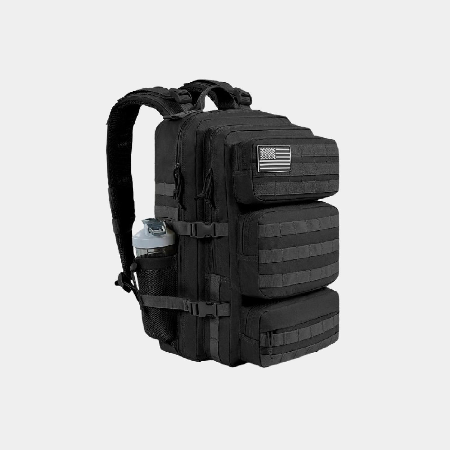 50L Military Tactical Backpack – Heavy Duty, Water Resistant, 3-Day Assault Pack for Men