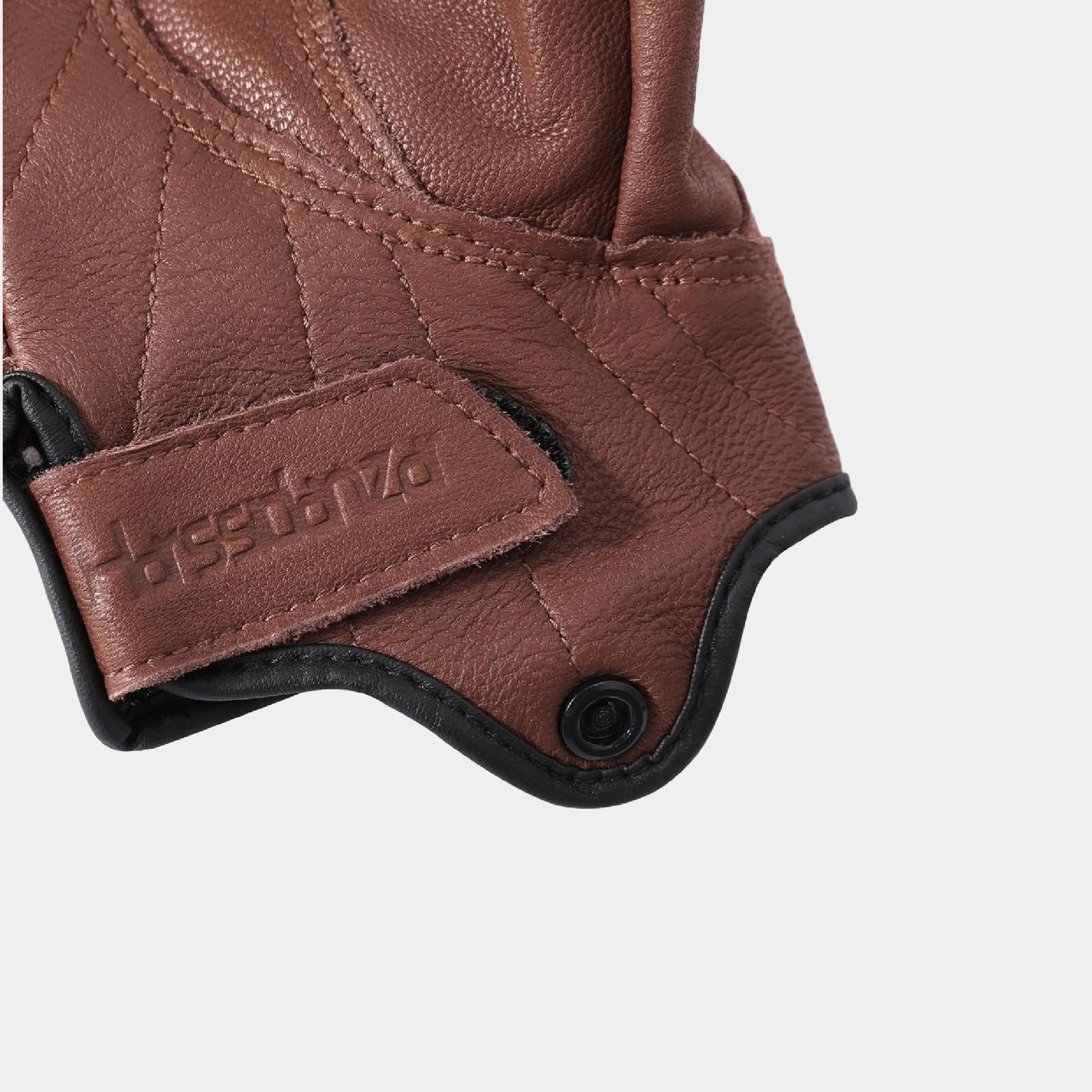 Prospeed Men’s Fingerless Leather Motorcycle Gloves – Riding & Driving Gloves