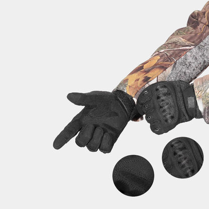 Prospeed Tactical Motorcycle Gloves – Touchscreen, Hard Shell & Palm Padding