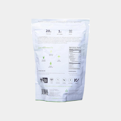Sprout Living Organic Pea Protein Powder – 20g Plant-Based Protein & NON-GMO Yellow Peas.