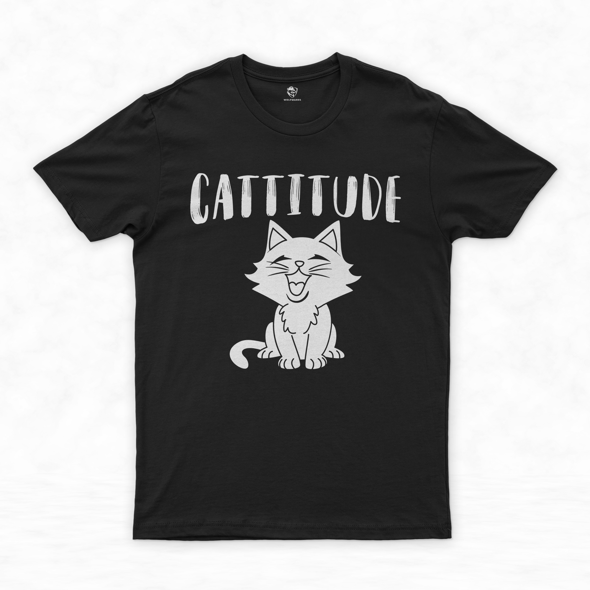 Embrace the Cattitude: Funny Cat Shirt & Hilarious Cat Shirt