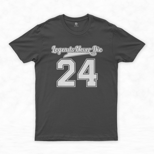 Basketball Graphic Tee Collection | Channel the Legend - Legends Never Die #24!