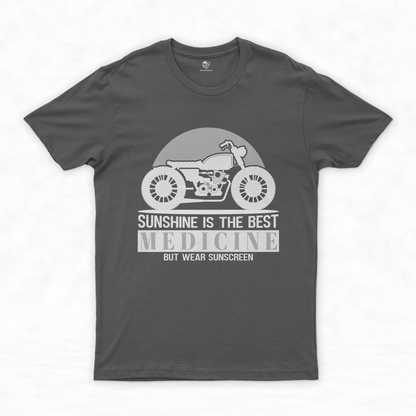 Biking Tshirt Collection | Ride into the Sun - E Bike T Shirt