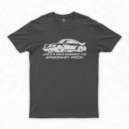 Speedway T-Shirt Collection | Embrace the Speedway Pace - Life's a Race!
