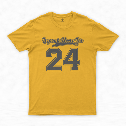 Basketball Graphic Tee Collection | Channel the Legend - Legends Never Die #24!