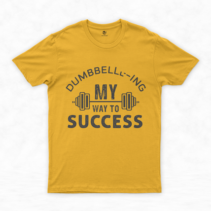 Barbell Swagger: Flex Your Muscles with Our Bodybuilding Tee