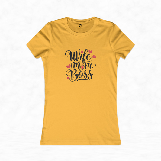 Multitasking Mama: Wife Mom Boss Shirt & Trendy Mom Shirt