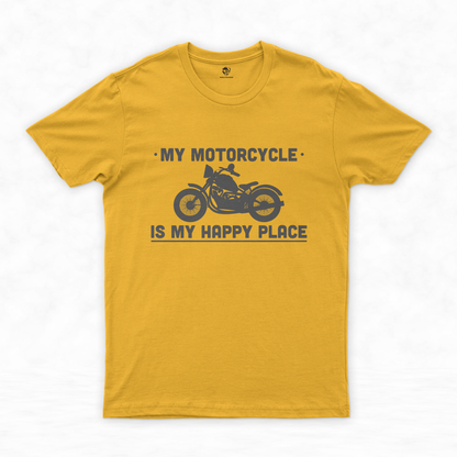 Motorbike Shirts Collection | Find Your Happy Place - Motorcycle Enthusiast Apparel