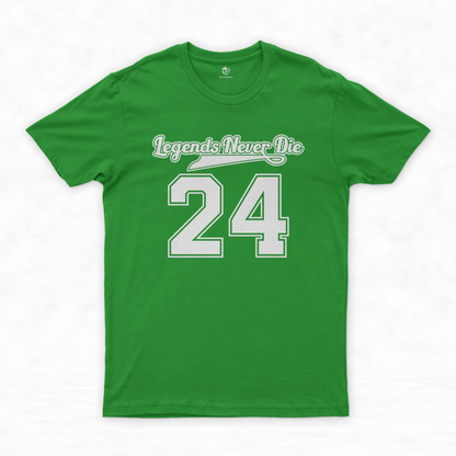 Basketball Graphic Tee Collection | Channel the Legend - Legends Never Die #24!