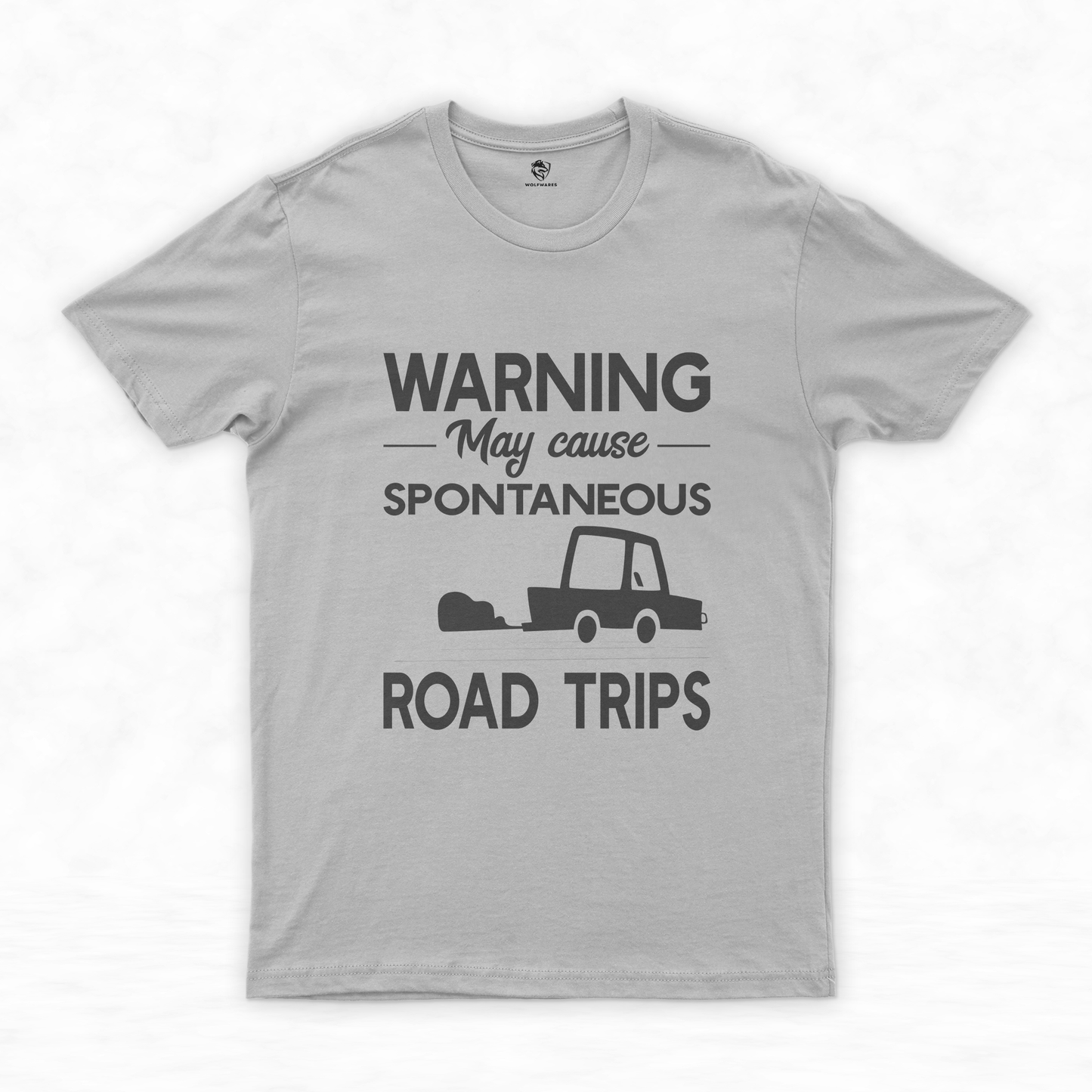 On the Road Again: Cool Camping T- Shirt for Travel Mavericks