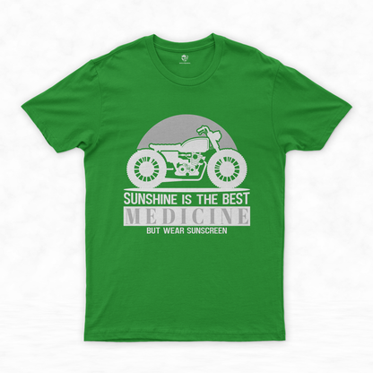 Biking Tshirt Collection | Ride into the Sun - E Bike T Shirt