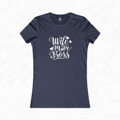Multitasking Mama: Wife Mom Boss Shirt & Trendy Mom Shirt