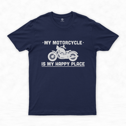 Motorbike Shirts Collection | Find Your Happy Place - Motorcycle Enthusiast Apparel