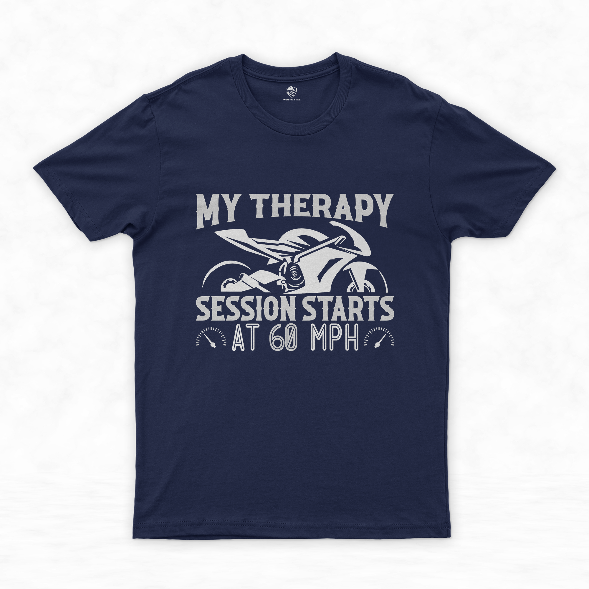 Rider Shirts Collection | Therapy at 60 mph - Easy Rider T Shirt
