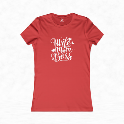 Multitasking Mama: Wife Mom Boss Shirt & Trendy Mom Shirt