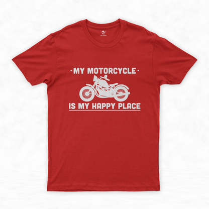 Motorbike Shirts Collection | Find Your Happy Place - Motorcycle Enthusiast Apparel
