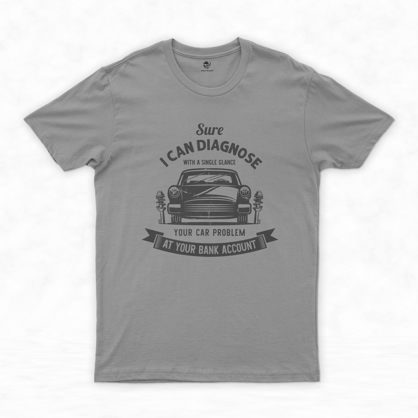 Gifts for Car Mechanics Collection | Bring Laughter to the Garage - Sure, I Can Diagnose Your Car Problem with a Single Glance!
