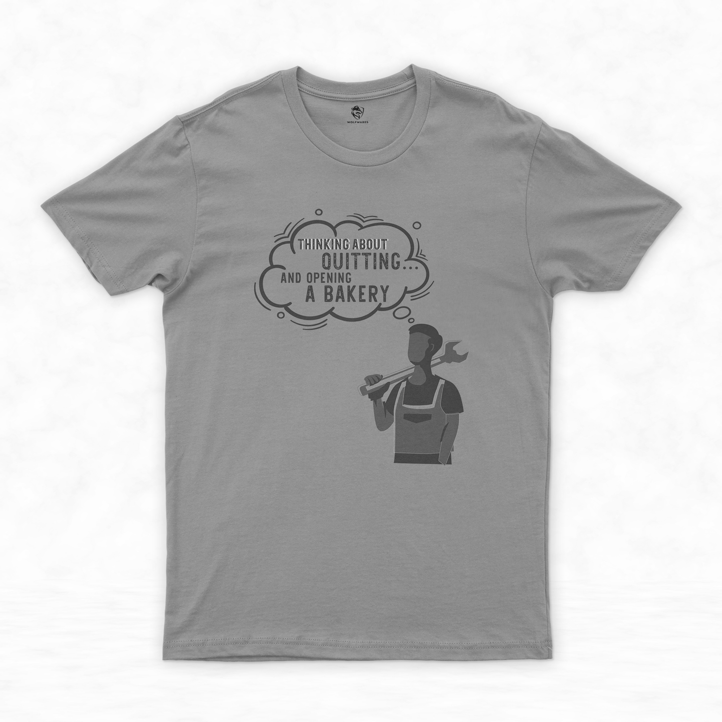 Mechanic Shirt Collection | Add Some Humor to Your Workday - Thinking About Quitting and Opening a Bakery!